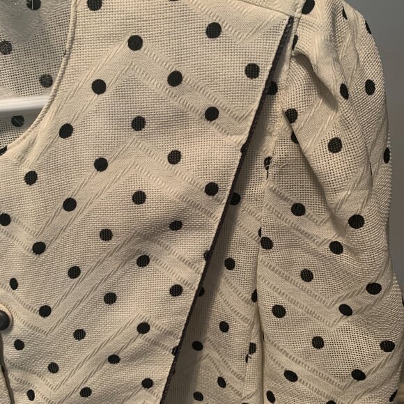 Loverich 80s Polka Dot Blouse - Picture 3 of 6
